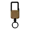 Chuva de Outono Chaveiro Retrátil Fácil de Puxar Cordão Multiuso Viagem ao Ar Livre Mochila Portátil Corda Magnética Anti-Perda
