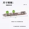 Rodillo Superior de Aleación de Aluminio de Alta Resistencia para Puertas Correderas con Gancho, Rueda de Posicionamiento Ajustable para Puertas y Ventanas