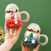 Caneca Cerâmica Fofa e Adorável de Gato Pet com Pé Alto para Uso Doméstico, Xícara Cerâmica de Alto Valor, Atacado de Presentes