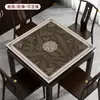 Suministrado directamente por el fabricante, tapete cuadrado de mahjong, impermeable, resistente al calor, engrosado, con reducción de ruido, tapete de mesa para mesas de café, mesas cuadradas y mesitas de noche