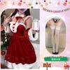 Noite Dourada Lingerie Sexy Roupa de Natal para Mulheres Halloween Menina Coelho Fofa Uniforme Sexy Conjunto Roupa de Ano Novo Qqny