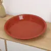 Bandeja Redonda para Maceta de Plástico con Borde de Encaje al por Mayor de Fábrica, Base Especial para Recoger Agua para Rosas y Suculentas