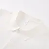 Camisa polo de seda helada de color sólido de lujo ligero para hombre, con cuello de piña, mangas cortas de punto, un diseño moderno y elegante, y un look casual versátil para el verano