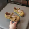 Zapatos retro Mary Jane para niños, colección de otoño para niñas, zapatos sin cordones de suela blanda, tallas pequeñas y medianas, estampado de leopardo, versátiles zapatitos de piel