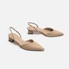 Sandalias Baotou para Mujer 2024 Nuevo Verano Casual Punta Puntiaguda Tacón Cuadrado Sandalias para Mujer Tacones Altos Tira Delgada Moda Zapatos de Mujer
