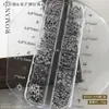 Decoraciones Populares Transfronterizas para Uñas con Forma de Estrella Set de 12 Piezas Dorado y Plateado Pegatinas Metálicas Ultra Delgadas Decoraciones de Pedrería para Uñas
