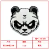 Pegatinas de Tela Bordadas de Animales Lindos de Dibujos Animados Etiquetas Bordadas para Computadora Parches Decorativos DIY para Ropa y Sombreros