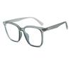 Nuevas gafas ultraligeras de celebridades de Internet con montura grande y remaches adelgazantes que se pueden equipar con monturas para miopía con luz azul anti-azul.