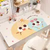 Alfombrilla de escritorio de dibujos animados para el aprendizaje infantil, impermeable y lavable, mantel protector de ojos para estudiantes, alfombrilla protectora para la superficie del escritorio de escritura