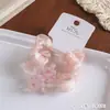 Novedad: Gomitas para el Cabello Infantiles Empaquetadas en Tarjeta, Scrunchies Dulces de Color Rosa Fruta Helado, Cuerdas para el Cabello y Diademas de Malla