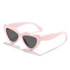 Gafas de Sol de Moda Personalizadas con Forma de Corazón en Colores Dulces para Niños 2024 Mismo Estilo de Celebridad de Internet Gafas de Sol para Fotografiar al Aire Libre