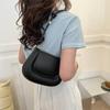 Bolso de mujer, novedad de verano 2023, bolso de hombro de moda para mujer, bolso de axila sencillo, bolso informal estilo occidental, bolso de sillín para mujer.