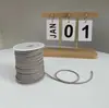 Corda Trançada, Corda de Camurça, Corda de Pele de Veado, Cordão, Corda de Couro de Vaca, Flor para Presente Embalagem Têxtil para Casa, Materiais para Corda de Trança DIY