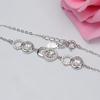 Pulsera de Flores de Plata S925 con Accesorios de Perlas DIY para Mujer Moda Europea y Americana Pulsera de Cuentas de Pan Joyería Semiterminada Moderna 525