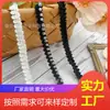 Corrente de Renda com Strass Estilo Chanel, Acessórios de Cabelo Redondos com Cristais de Strass, Materiais e Acessórios DIY Feitos à Mão