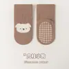 23 otoño e invierno área grande dispensación calcetines de trampolín para bebé niños calcetines de suelo antideslizantes CT calcetines rectos de dibujos animados grandes