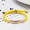 Pulsera de Acero Inoxidable en Blanco para Grabado Láser Transfronterizo Regalo Navideño Pequeño Regalo Promocional Pulsera Tejida