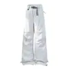 Pantalones casuales nuevos, pantalones tácticos, pantalones de paracaidista, pantalones para pareja, pantalones cargo, marca de tendencia estilo americano para hombre, casual de otoño, corte holgado