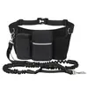 Bolsa de Cintura Esportiva Nova Transfronteiriça para Exterior Bolsa de Petiscos para Animal de Estimação Bolsa de Cintura Elástica para Cães Grandes Caminhada com Cães Corrida