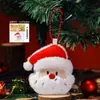 Pingente de Pelúcia de Natal Original, Chaveiro Fofo de Velhinho e Boneco de Neve, Decoração de Bolsa, Presente de Boneca Venda por Atacado