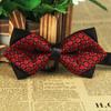 Novo em estoque gravata borboleta masculina multicolorida de poliéster para casamento casual de negócios Shengzhou fabricantes atacado de longo prazo