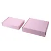 Caja Pequeña con Forma de Avión de Amazon, Caja de Papel Rosa Extra Dura y Gruesa, Caja de Embalaje Express de Joyería Colorida de Alta Gama, Ropa en Stock