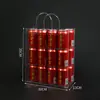 Bolsas de Regalo Transparentes de Plástico PVC con Impresión de Logo Personalizado para Bolsas de Empaque de Regalo de Pastel de Luna del Festival de Mediados de Otoño