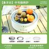 Bule de leite de pote de rede vermelha bule de chá de leite assado Yunnan conjunto completo de utensílios de cozinha para chá de forno traje de fogão de assar bule