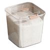 Contenedor de Arroz 25kg Caja de Almacenamiento de Arroz para Uso Doméstico 2026 Modelo Nuevo Sellado a Prueba de Insectos y Humedad Cubo de Arroz de Grado Alimenticio para Almacenar Granos y Harina