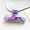 Acessórios de Cabelo Fofos, Doces e Descolados para Mulheres, Presilhas Trapezoidais para Penteados no Topo da Cabeça, Presilhas Laterais Estilosas, Grampos Simples em Cores de Gelatina