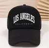 Gorra de camionero de Los Ángeles Personalizada Americana Estampado de Letra Inglesa Gorra de béisbol para Hombres y Mujeres Gorra de Malla