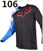 Ropa Nueva para Ciclismo Verano Hombres Ropa para Reducir la Velocidad Ropa para Ciclismo de Motocicleta Todoterreno Absorbente de Sudor y Transpirable de Manga Larga Ropa para Ciclismo Fox