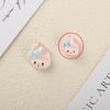 Lindos mini accesorios de resina de tamaño pequeño, pegamento en crema, accesorios pequeños de Sanrio, horquilla para el cabello, material de joyería DIY, color transparente