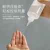Ponto de fábrica multi-especificação bico pontudo garrafa squeeze translúcida com escala squeeze garrafa plástica variedade de líquidos engarrafamento