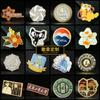 Insignias de metal personalizadas, broches de oro y plata puros, insignias conmemorativas de aniversario, insignias de empresa, insignias escolares, insignias con logotipo, hechas a medida.