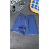 Nuevos Shorts de Nylon Estilo Americano para Hombre Verano 2026, Bloques de Color con Cordón, Holgados, Secado Rápido, Deportivos Casuales
