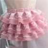 Tecido para Cortina Saia Princesa Plissada Franzida de Renda Chiffon de Três Camadas 12cm de Largura Acessórios de Roupa DIY