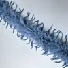 Tiras de Penas de Avestruz Sintéticas Decoração de Punho de Roupa Material para Fantasia de Performance Barra de Saia Renda Grande Acessórios de Vestuário Em Estoque Atacado