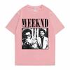 Camisetas Gráficas de Manga del Cantante The Weeknd para Hombre Setwear Holgado