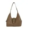 Bolso Tote Grande de Moda Retro Estilo Coreano para Viajes de Verano 2026 para Mujer, Bolso de Hombro Único, para Axila, Cruzado