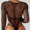 Sexy lingerie europeu e americano transfronteiriço tubo de comércio exterior top biquíni macacão manga comprida malha três- ponto saia de quadril w704