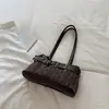 Bolsa de ombro de bolinhas de alta qualidade para mulheres, nova coleção outono/inverno 2026, bolsa de ombro estilosa, bolsa de mão fashion, pequena bolsa tote