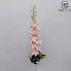 Flores Artificiales, Delfinios Terciopelados, Decoraciones para Sala de Estar, Flores Artificiales para Bodas, Decoraciones de Boda, Delfinios, Flores Artificiales