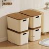 Caja de Almacenamiento Estilo Crema Caja de Almacenamiento Miscelánea Organizar Cesta de Almacenamiento de Plástico Dormitorio Ropa Interior Calcetines Caja de Almacenamiento Hogar