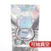 Bolsa Ciega de Fruta Láser Bolsillo Plano Joyería Bolsa de Papel de Aluminio Bolsa de Vacío Color Mágico Bolsa de Empaque Bolsa de Enmascaramiento para Cosméticos
