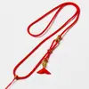 Cordón para colgante, cordón para collar thangka, cordón para colgante con hebilla de seguridad de ámbar tejido a mano, cordón para colgante de jade, cordón para colgar de oro