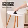 Brinquedo de vara para gatos com ventosa para fixar no chão e base para autoentretenimento, novo fio de aço durável, cabeça de pena substituível, resistente à mordida