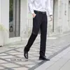 Pantalones casuales elásticos de estilo coreano para otoño e invierno para hombres de mediana edad, holgados y cómodos, resistentes a las arrugas, no necesitan planchado, pantalones de papá, nuevo modelo de moda 2025