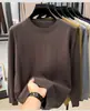 Bestseller de transmisión en vivo: Suéter de punto para hombre con cuello redondo, mangas largas y patrón jacquard, adecuado para hombres jóvenes y de mediana edad, y perfecto como capa base para otoño e invierno