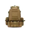 Mochila Táctica Deportiva al Aire Libre de Combinación de Puntos Tela Oxford Mochila de Montañismo Mochila de Senderismo de Gran Capacidad para Hombres y Mujeres